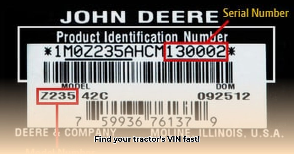do-tractors-have-vin-numbers